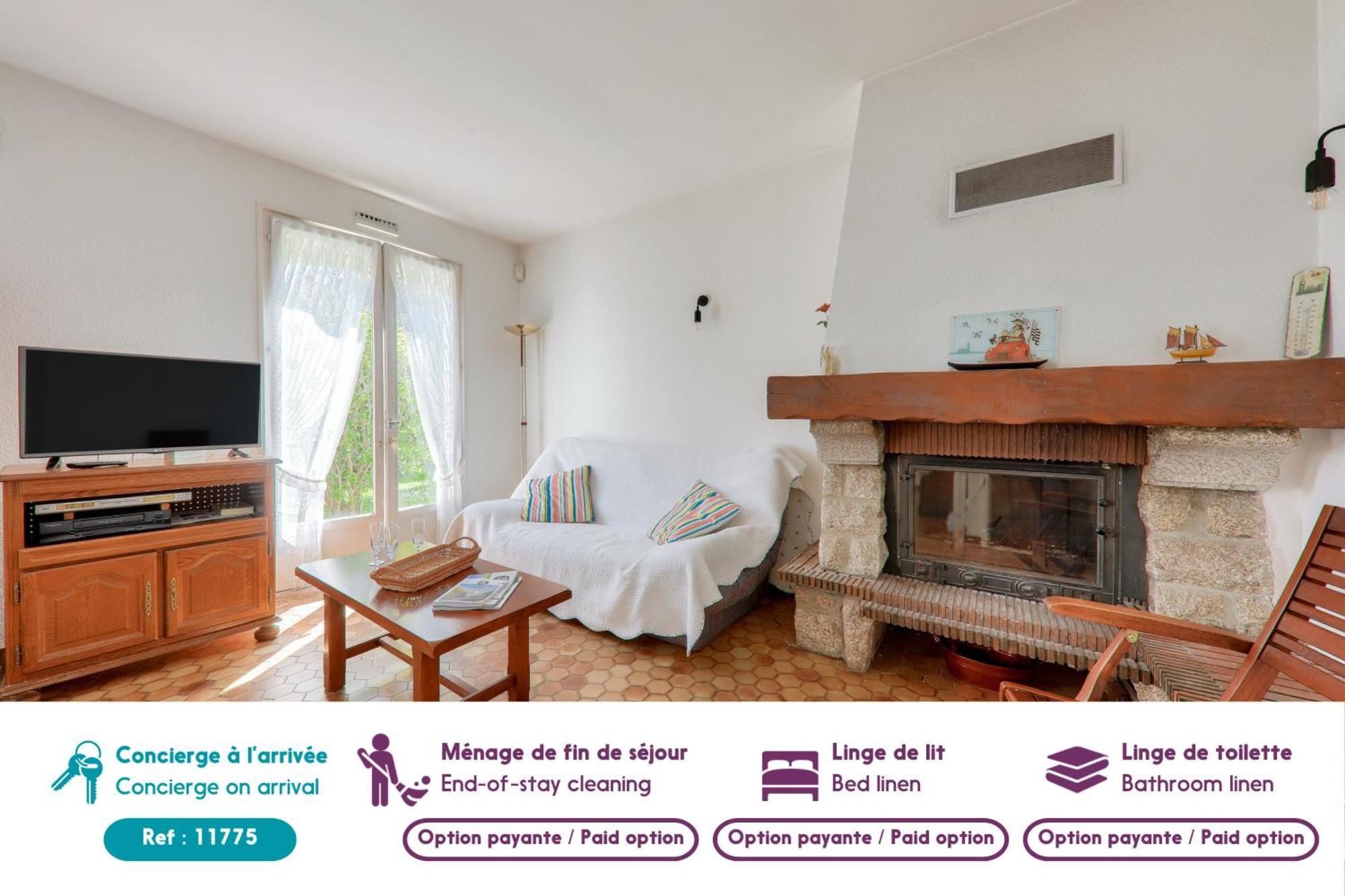 Vacances En Famille - Jardin - 800M De La Plage Сен-Жильда-де-Рюи Экстерьер фото